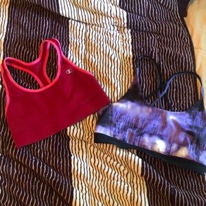 Champion sports bra lot!!